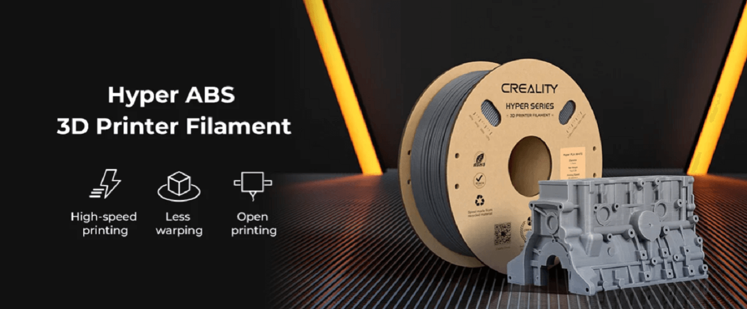 Creality Hyper ABS 3D Printing Filament detail image (1)