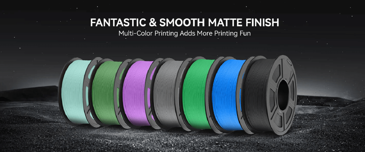 Sunlu PLA MATTE 3D Printing Filament detail image (2)