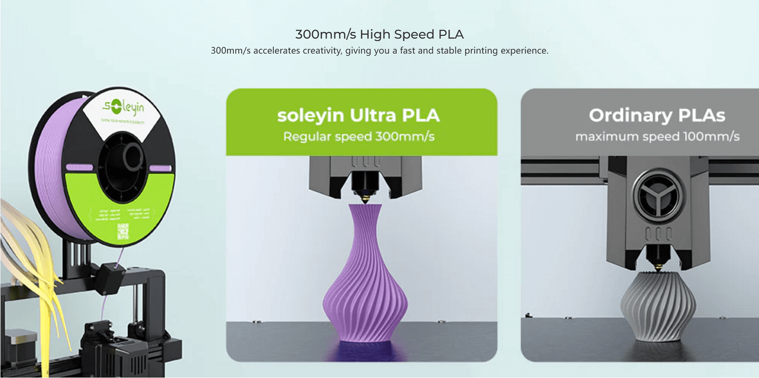 Creality Soleyin Ultra PLA 3D Printing Filament detail image (2)